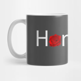 Honesty is beautiful typography design Mug